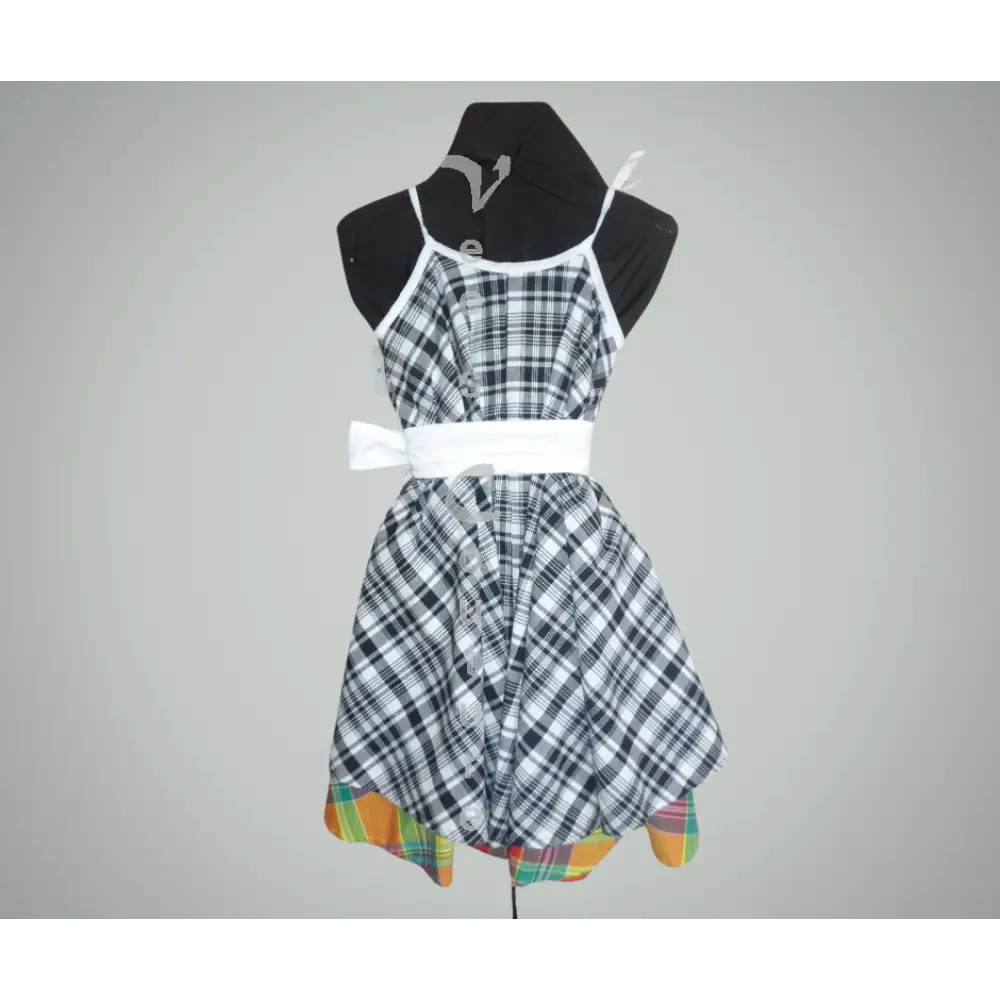 Madras Blend Sundress Dress